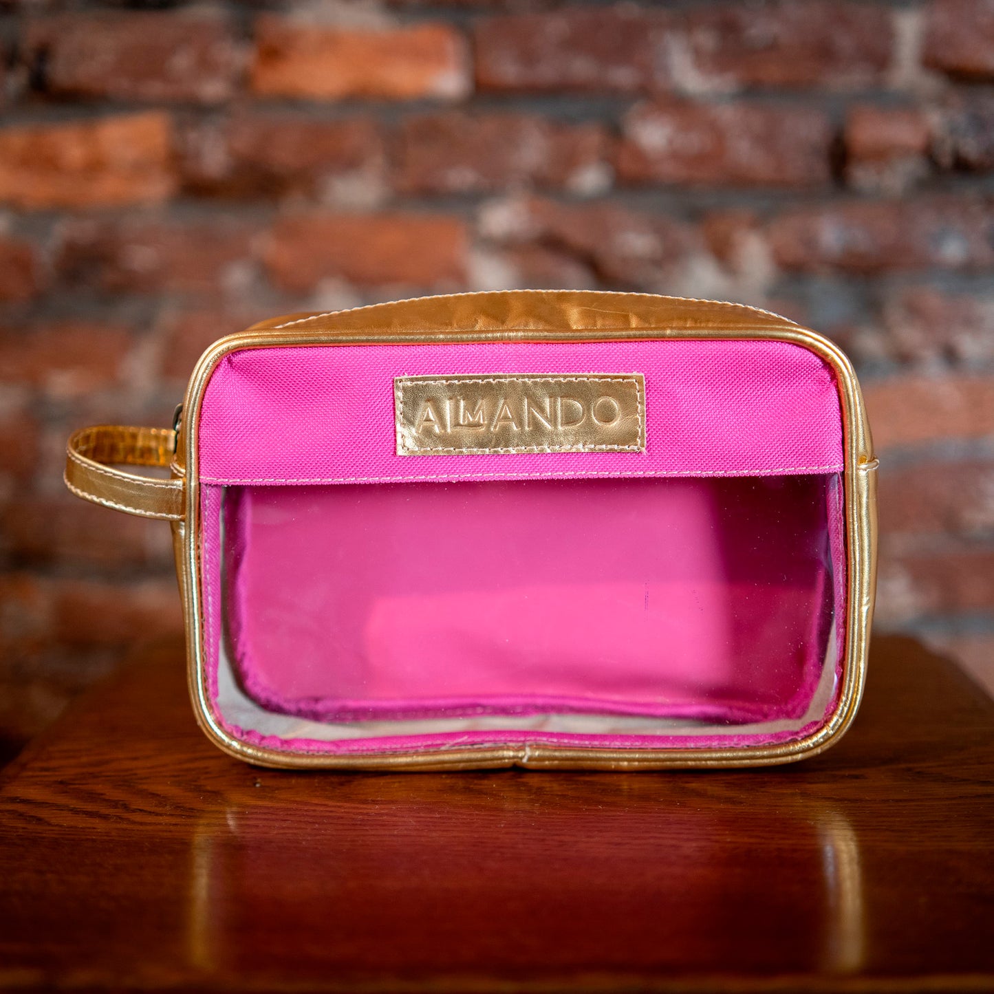 Necessaire con visor transparente